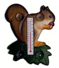 Squirrel Thermometer
