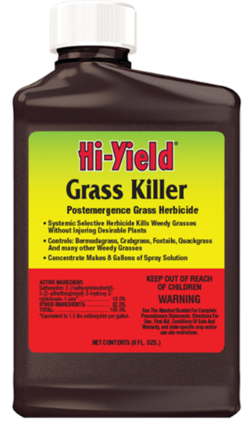 Hi-Yield Grass Killer Postemergence 8 fl oz