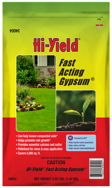 Hi-Yield Fast Acting Gypsum 4lbs
