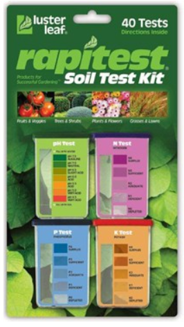 Luster Leaf Rapitest Soil Test Kit  - 40ct - Tests Included