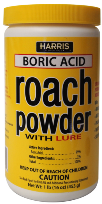 Harris Boric Acid Roach Powder with Lure