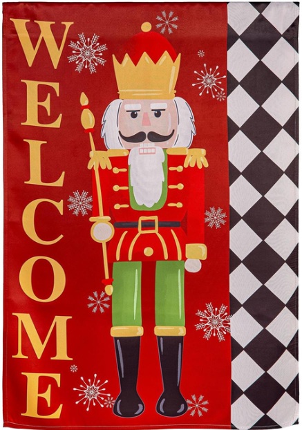 Welcome Nutcracker Suede