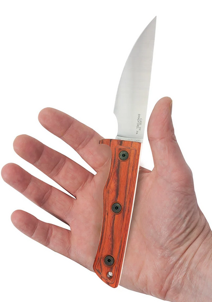 Case Knife Smooth Orange Peel Hardwood Composite Hunter 66660