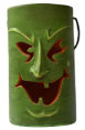 Halloween Cylinder Clay Luminary