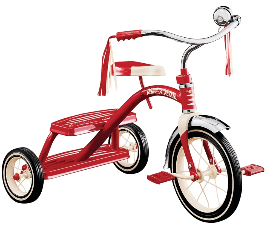 Radio Flyer Classic Dual Deck Tricycle