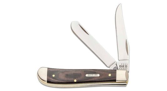 Case Knife Black Red Micarta Smooth 27852