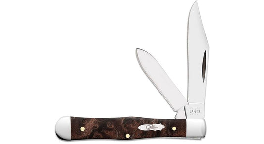 Case Knife Burl Wood Swell 64061