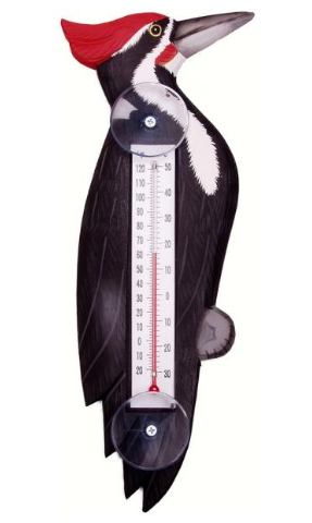 Woodpecker Thermometer