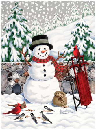 Stonewall Snowman Puzzle