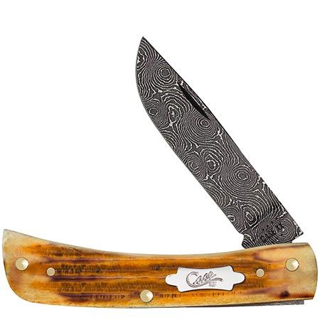 Case Knife Burnt Goldenrod Sod Buster 52421